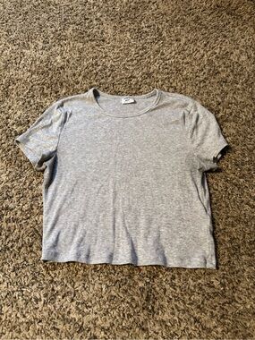 Sunday Best Gray Short Sleeve Tee